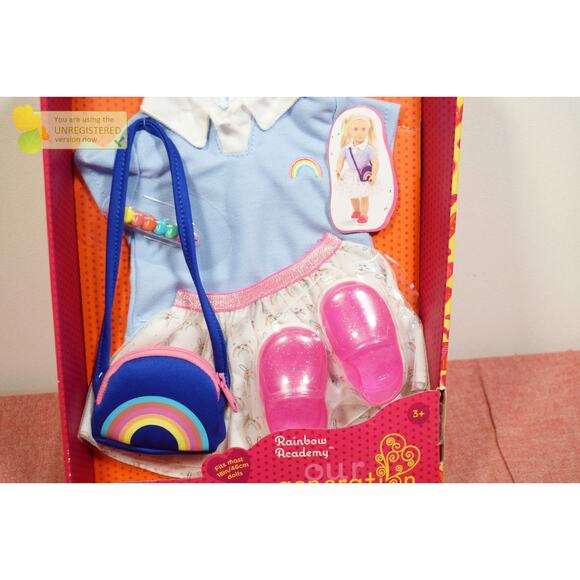 Our Generation School Uniform Outfit for 18" Dolls Rainbow Academy - Picture 2 of 5
